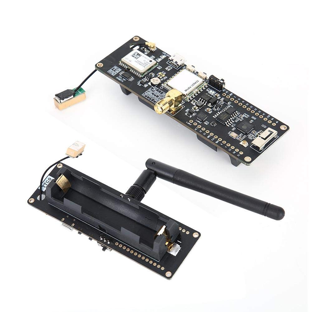 ESP32 915Mhz WiFi GPS Module, TTGO T-Beam Development Board, 4MB Flash, Bluetooth, NEO-6M Global Positioning System