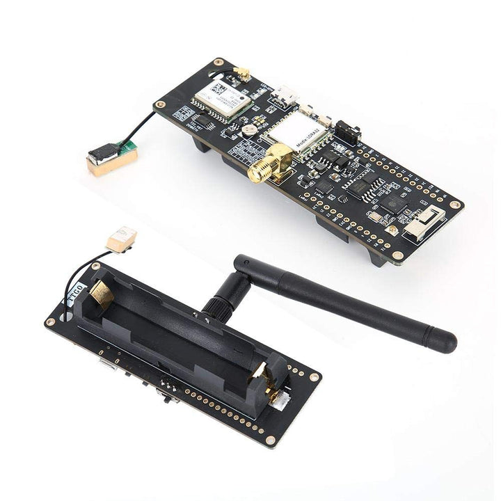ESP32 915Mhz WiFi GPS Module, TTGO T-Beam Development Board, 4MB Flash, Bluetooth, NEO-6M Global Positioning System