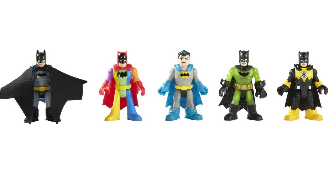 Imaginext DC Super Friends Batman Toys 80th Anniversary Collection Figure Set for Adults & Preschool Kids Ages 3+ Years