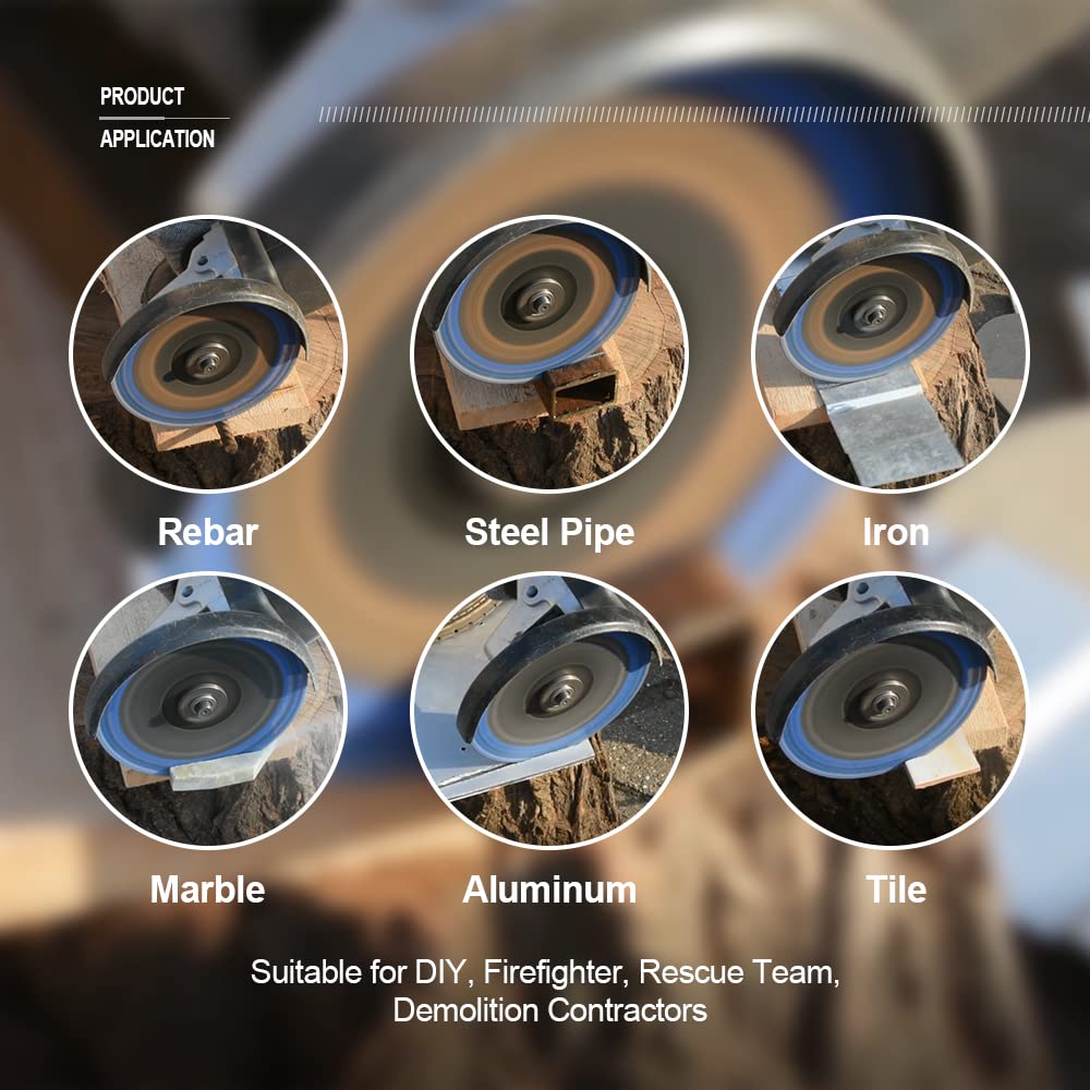 14 Inch Metal Cutting Diamond Blade All Purpose Cut Off Wheel for Rebar Sheet Metal Angle Iron Stainless Steel