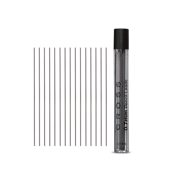 Mechanical Pencil Lead Refills, 0.7mm point, Grey, 15-Count, 1-Pack (8742)