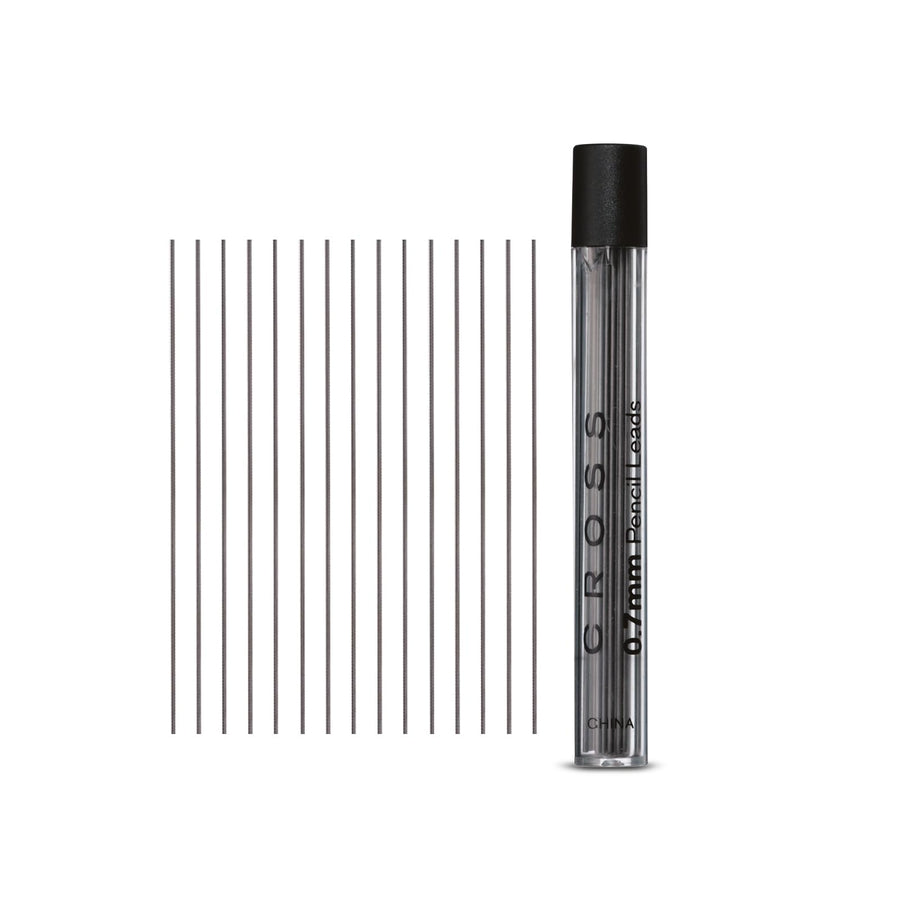 Mechanical Pencil Lead Refills, 0.7mm point, Grey, 15-Count, 1-Pack (8742)