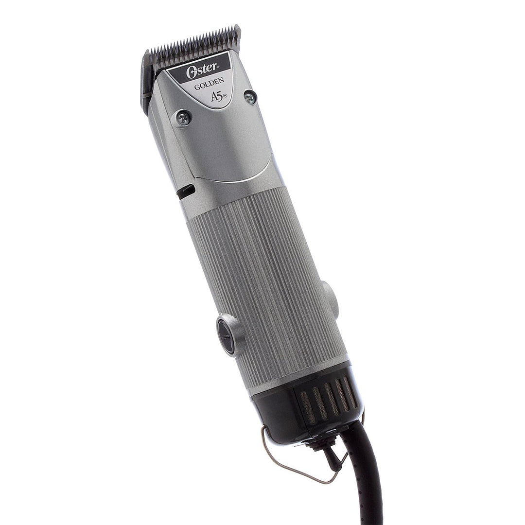 Clipmaster Hair Clippers for Large Dog, Cat, and Pet Grooming with Detachable Blade for Thick Coats, Gray