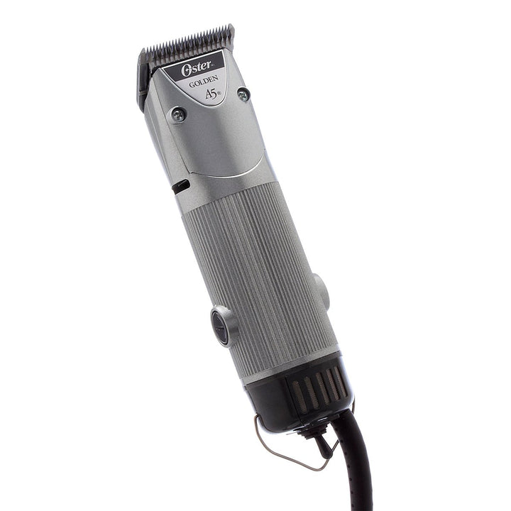 Clipmaster Hair Clippers for Large Dog, Cat, and Pet Grooming with Detachable Blade for Thick Coats, Gray