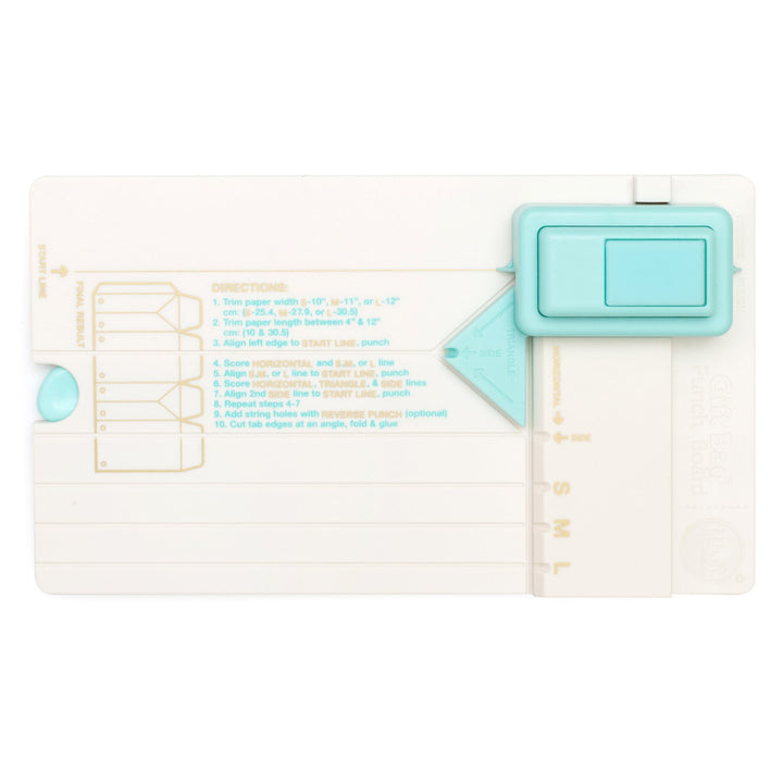 Gift Bag Punch Board, Punches Papers Hole Punches Paper Punches Paper Craft Supplies Punches for Crafting Paper Punches for Card Making Punch and Score Board