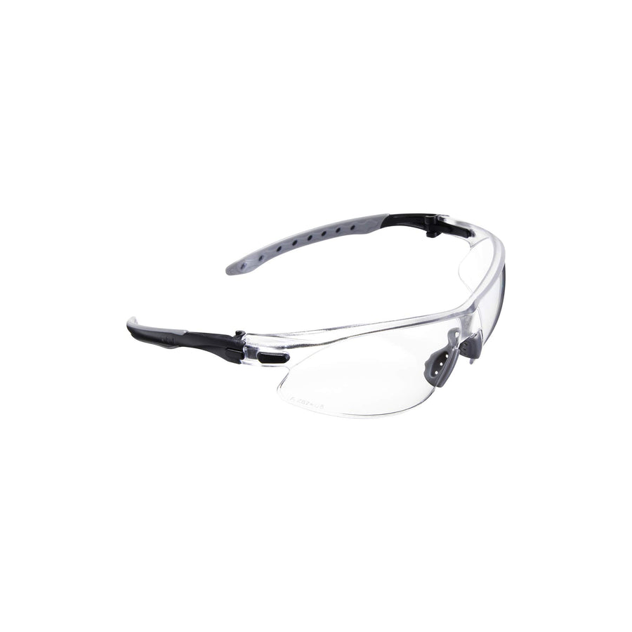 Keen Shooting Safety Glasses - Eye Protection for Men and Women - Black and Gray - ANSI Z87.1+ and CE Rated - Clear Lenses / Yellow Lenses