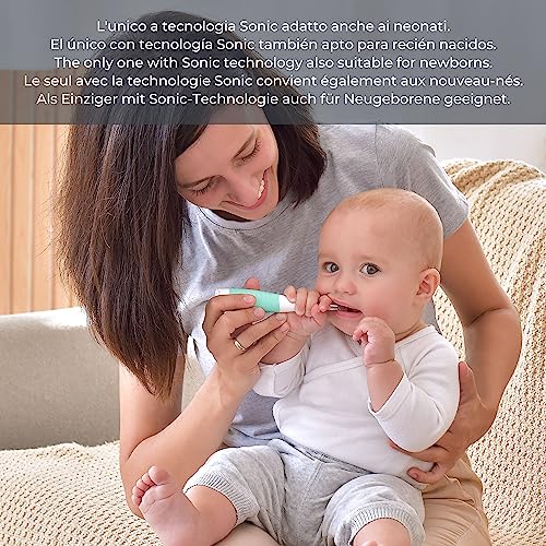 1151 | Baby Electric Toothbrush Sonic Clean & Care | Baby & Toddler Electric Toothbrush | Brush Baby Toothbrush | Baby Sonic Toothbrush | Age 3 Months - 5 Years Old | Baby Toothbrush Electric