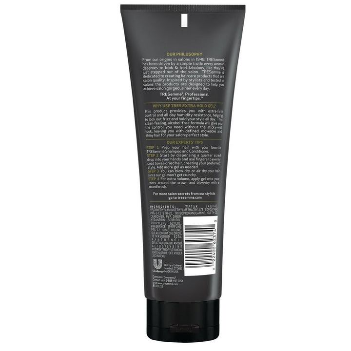 TRES Two Hair Gel Extra Hold 9 oz (Pack of 2)
