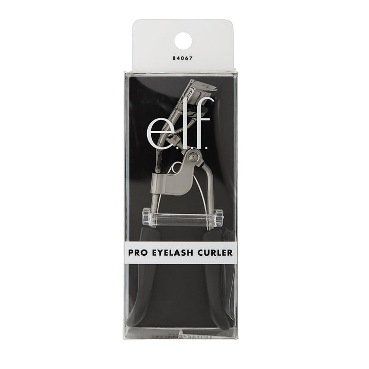 Pro Eyelash Curler, Strong, Contoured, Eye-Opening, Voluminous Lashes, Includes Additional Rubber Replacement Pad, Silver
