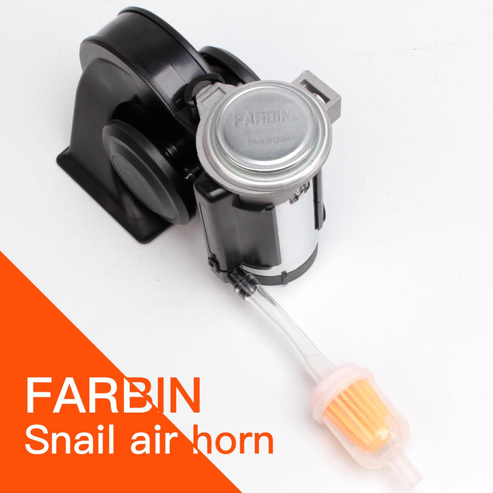 Air Horn for Truck,Compact Electric Train Horn,Car Horn 12V 150db Super Loud with Wiring Harness,for Any 12V Vehicles