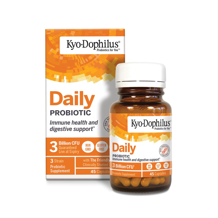 Kyo-Dophilus Daily Probiotic, Immune and Digestive Support*, 45 capsules (Packaging may vary)