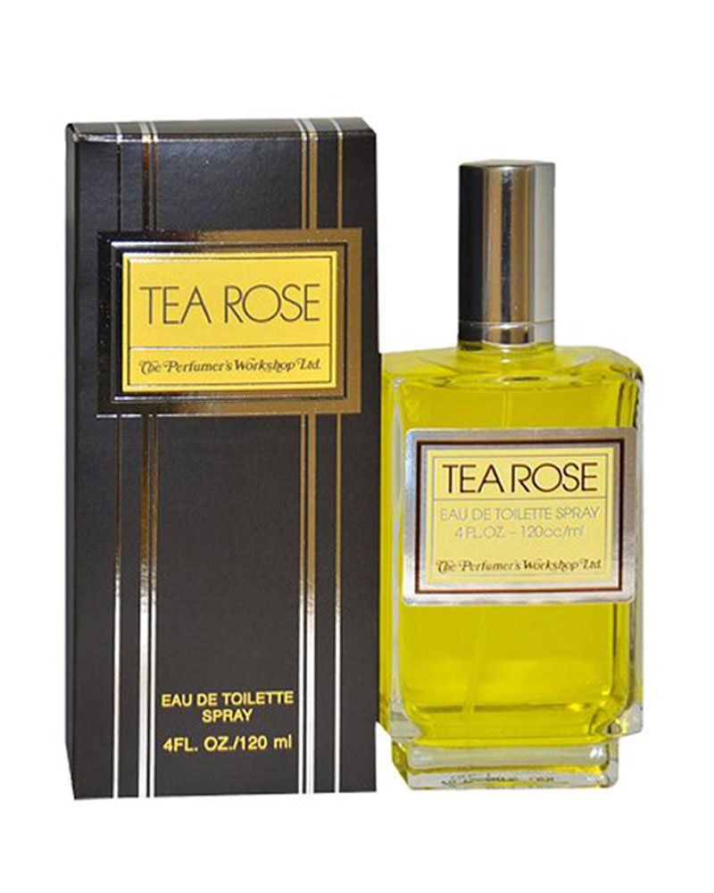 Tea Rose for Women - 4 Ounce EDT Spray