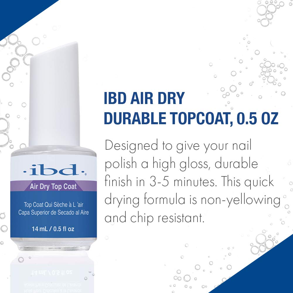 Air Dry Topcoat, 0.5 Ounce