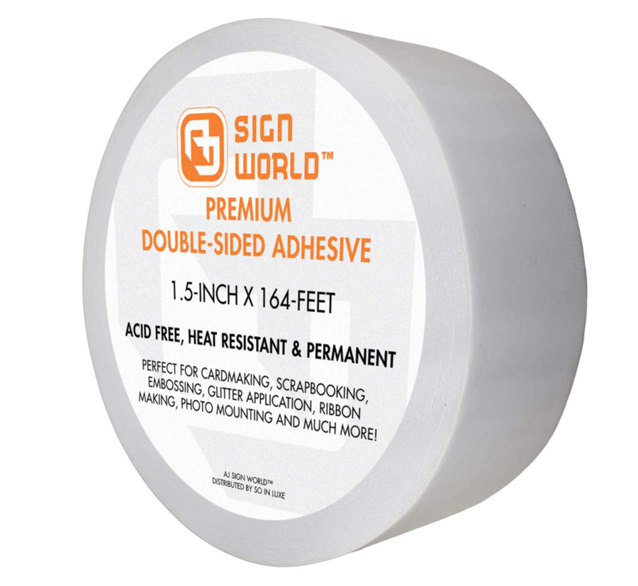 Best 1 1/2 Ultra-Thin Permanent Double-Sided Tape for Arts, Crafts, Photography, Scrapbooking, Documents, All Purpose (1 1/2-Inch by 164-Feet/55 Yards)