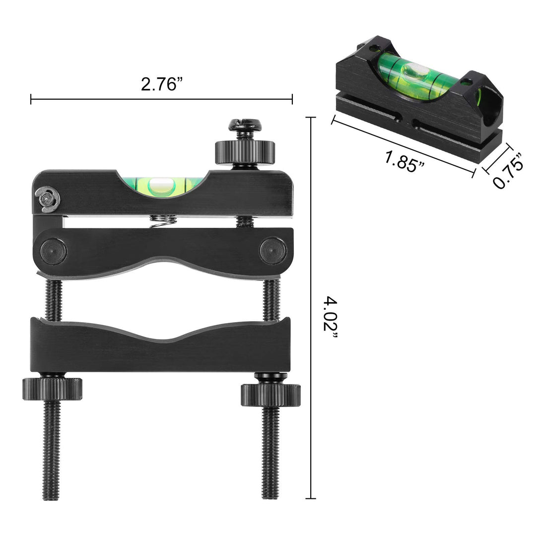 Scope Level Bubble Clip Levels Engineering Professional Reticle Leveling System