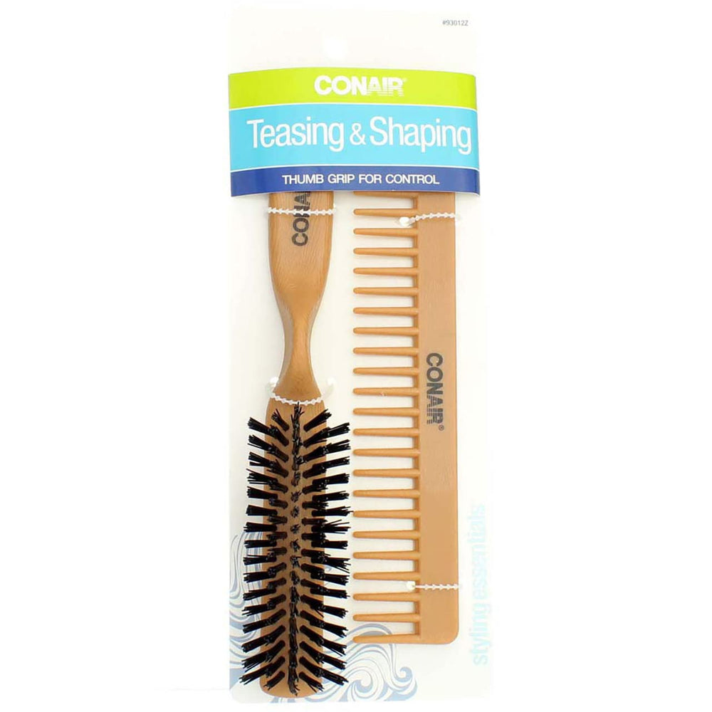 Brush & Comb Set, 2 ct