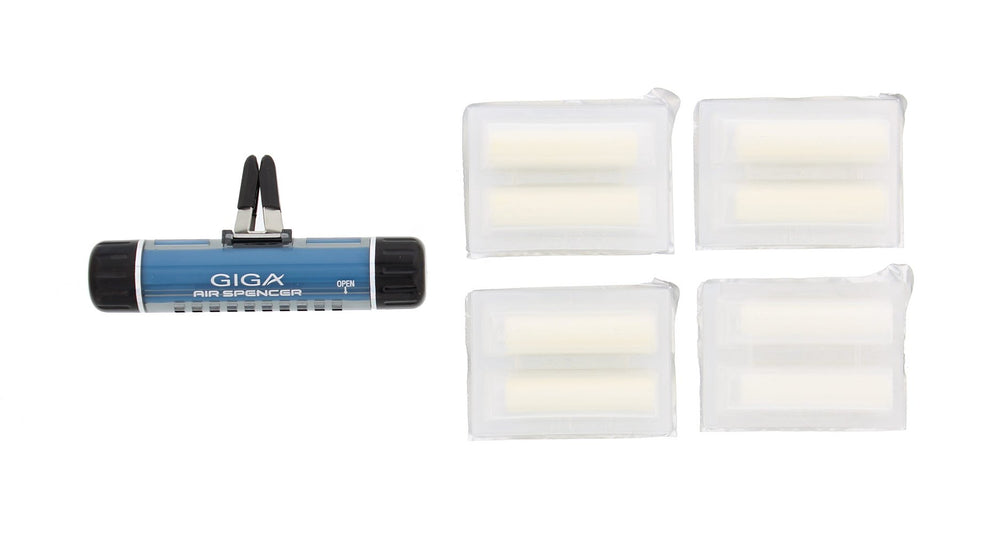 GIGA Clip Car Air Freshener and Refills - Squash Scent
