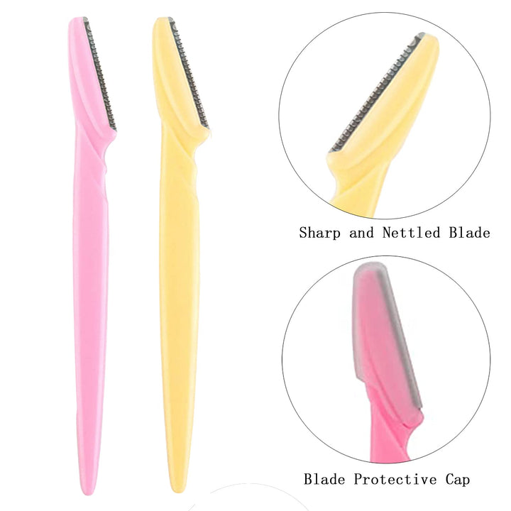 Eyebrow Razor, 20 Pcs Eyebrow Razors Multipurpose Exfoliating Dermaplaning Tool Trimming and Shaving Grooming Eyebrow Face Razor and Eyebrow Shaper For Women and Man