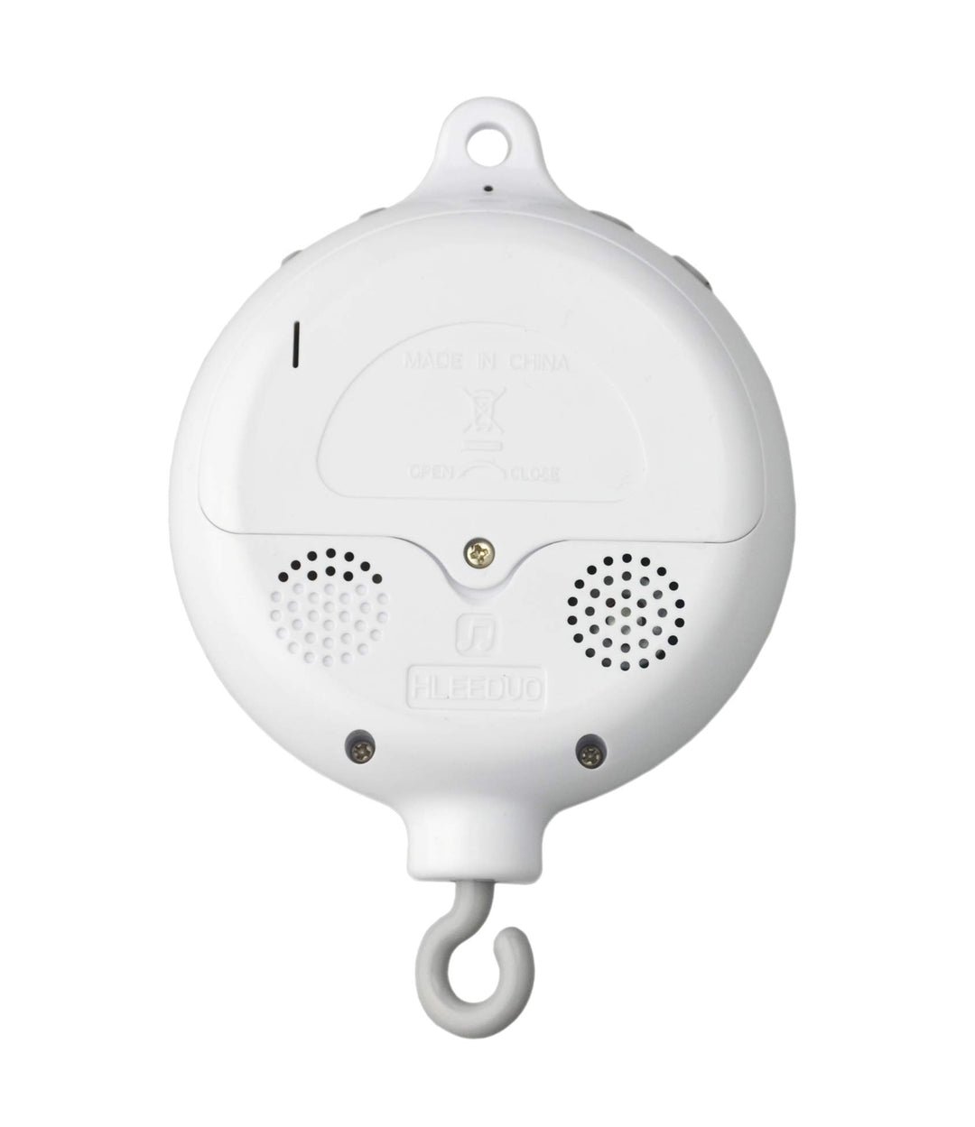 Baby Crib Baby Bedding Battery-Operated Musical Mobile Rotary Music Box Plays 35 Tunes Volume Adjustable (Without Arm)