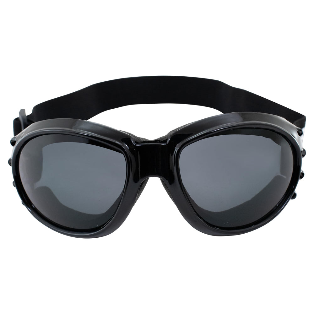 Eyewear Eagle Motorcycle Goggles (Black Frame/Polarised Smoke Lens)