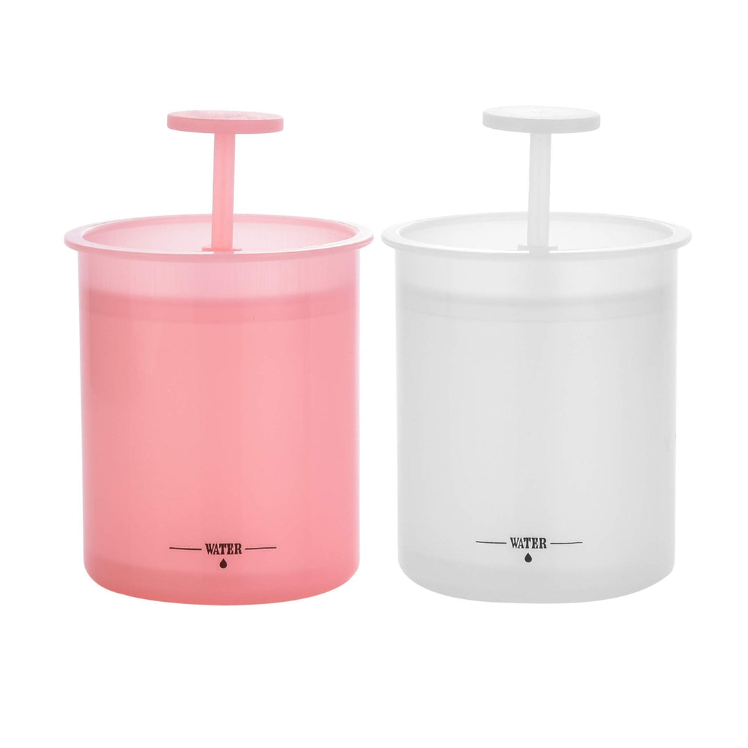 2 Pieces Facial Cleanser Foam Cup Whip Bubble Maker Facial Skin Cleansing Care