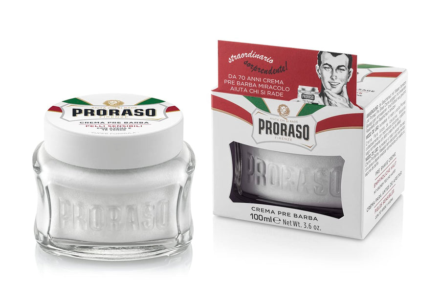 Pre-Shave Conditioning Cream for Men, Sensitive Skin Formula with Oatmeal and Green Tea, 3.6 Ounce (Pack of 1)