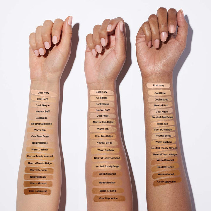 Skin Perfecting Comfort Matte Foundation, Hypoallergenic, Cruelty Free, -Fragrance Free, Dermatologist Tested Liquid Makeup, Neutral Honey, 1 Fluid Ounce