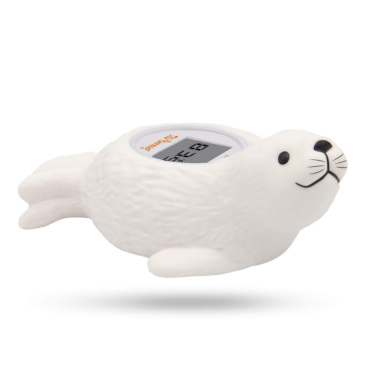 Upgrade Baby Bath Thermometer Room Temperature| Water Thermometer|Kids' Bathroom Safety Products| Baby Bath(Seal Shape)/, LCD