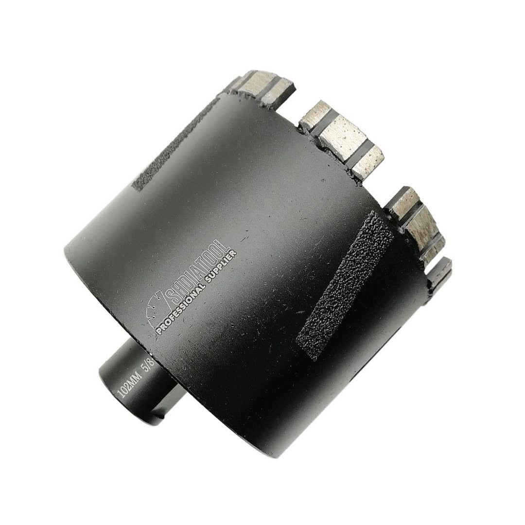 Diamond Core Drill Bits 4 Inch for Hard Stone Concrete Marble Granite Brick Laser Welded Dry or Wet Hole Saws 102mm