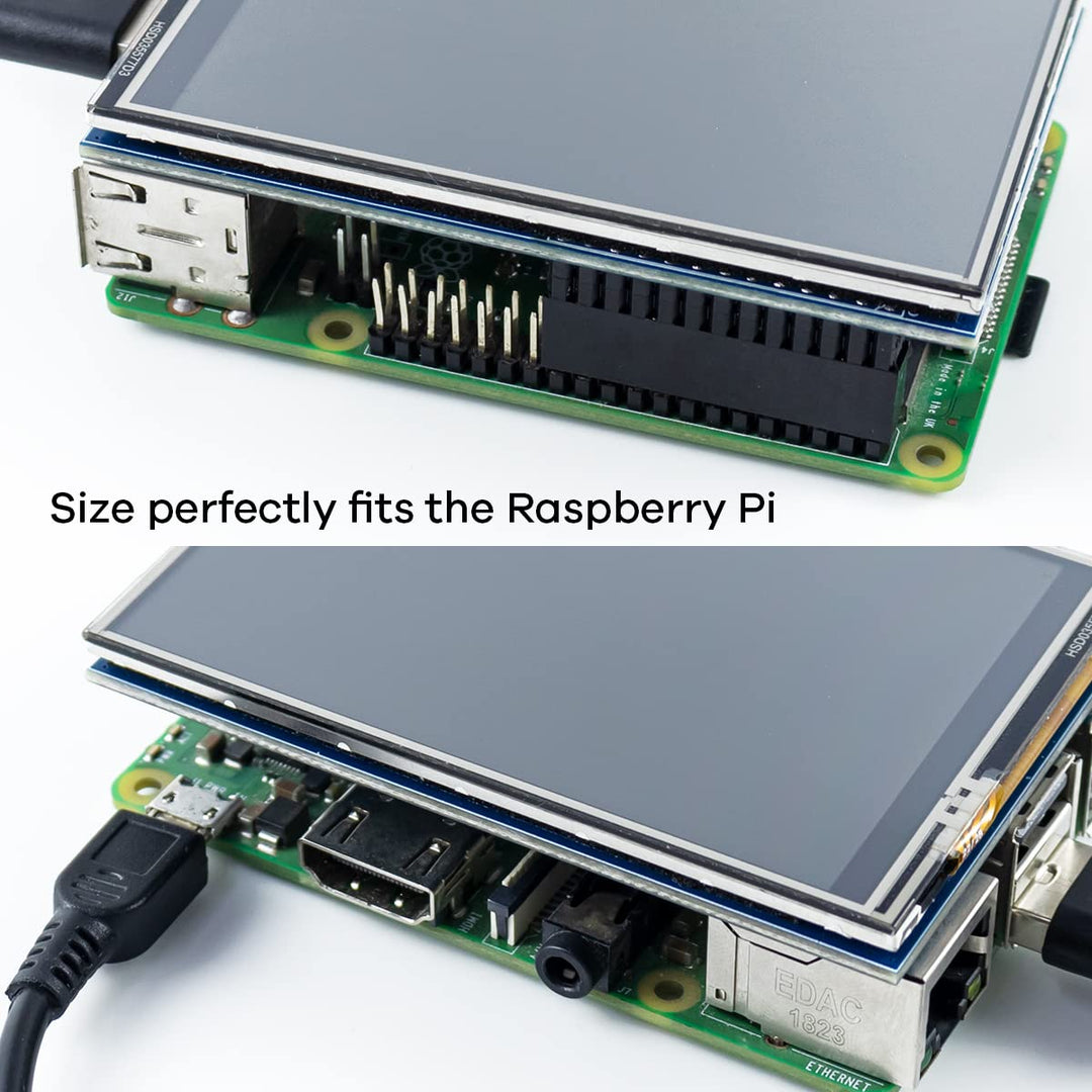 3.5 Inch 480x320 Touch Screen TFT LCD SPI Display Panel for Raspberry Pi A, B, A+, B+, 2B, 3B, 3B+,4B,5