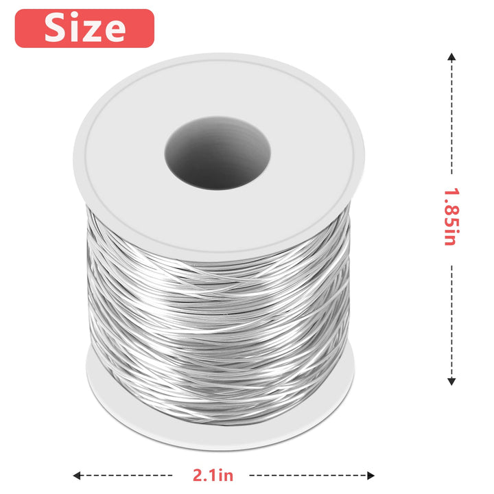 20 Gauge (0.8mm) 304 Stainless Steel Wire for Bailing Wire Sculpting Wire Jewelry Making Wire