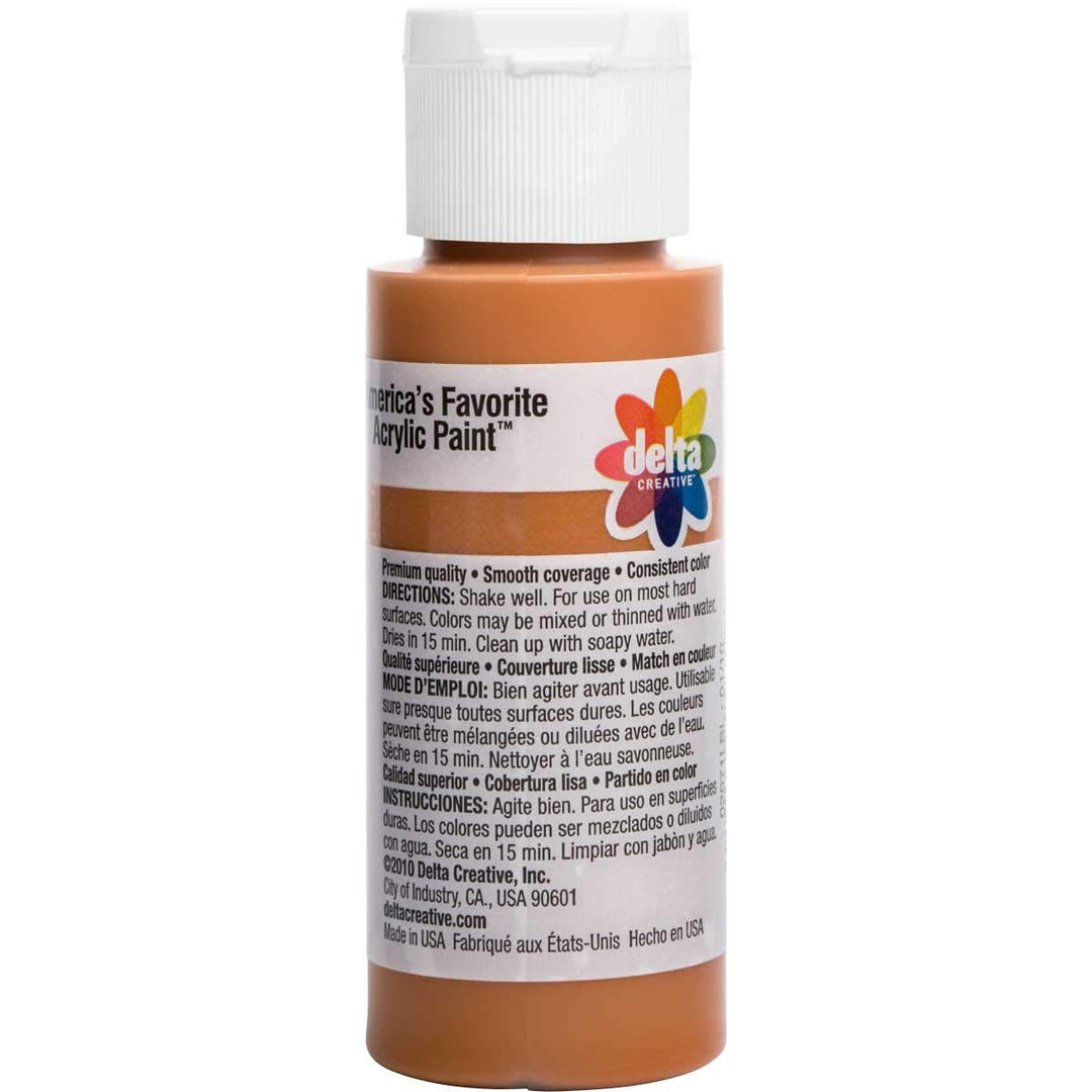 Ceramcoat Acrylic Paint in Assorted Colors (2 oz), 2071, Terra Cotta