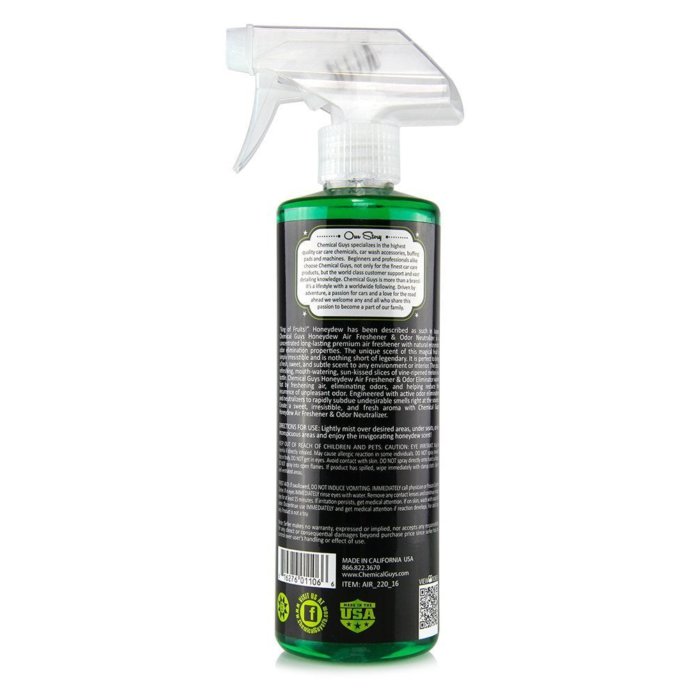 AIR_220_16 Honeydew Premium Air Freshener and Odor Eliminator (Great for Cars, Trucks, SUVs, RVs & More) Honeydew Scent,