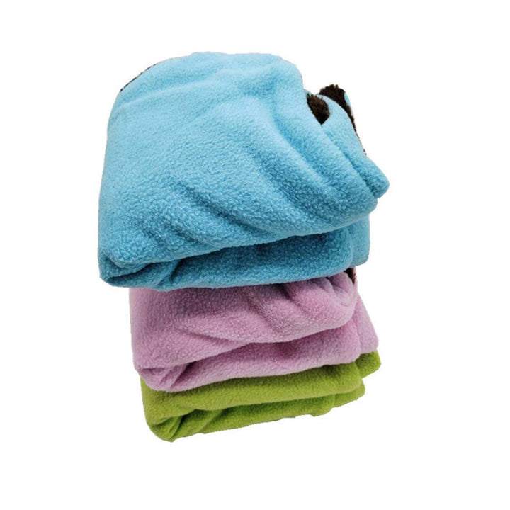 Bird Nest Double Layer Hanging Hammock Bed Toy for Parrot Parakeet Cockatiel Conure Cockatoo African Grey Amazon Lovebird Finch Budgie Hamster Rat Gerbils Chinchilla Cage Perch (Blue)