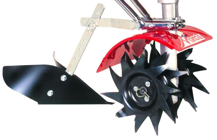 3333 Power Tiller Plow Attachment for Gardening, Black