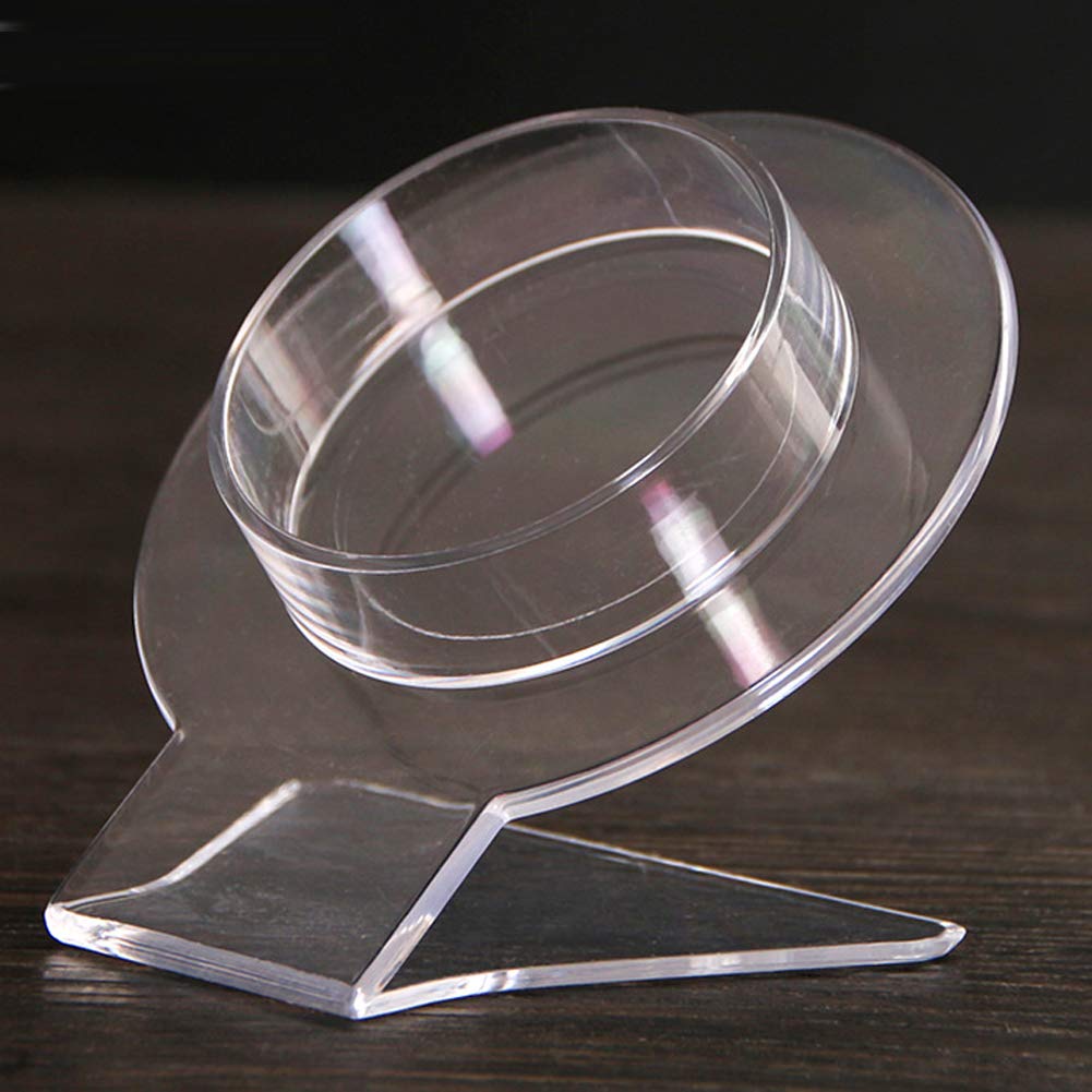 Jewelry Holder, 2 Pcs Clear Acrylic Bracelet Display Stand, Jewelry Organizer Rack, Transparent Shelf Shelves, Clear Jewelry Organizer