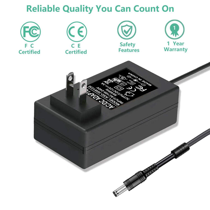 New AC/DC Adapter for Lorex Model: BX1202500 BX 1202500 DVR Security System DC 12V Lorex Security Camera Power Supply Adapter Cord Cable PS Battery Charger Mains PSU