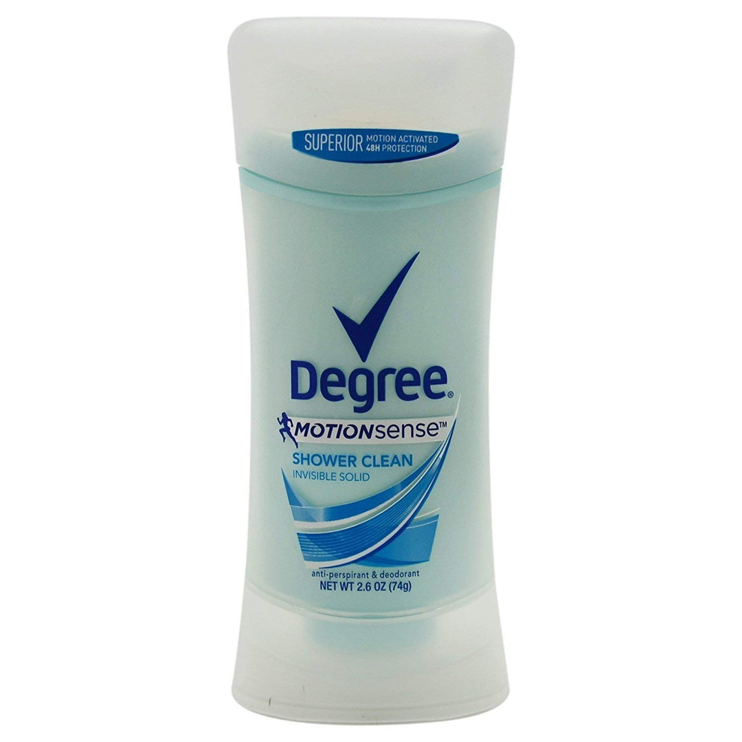 Degree Deodorant Womens Motion Sense Shower Clean Invisible Solid 2.6oz