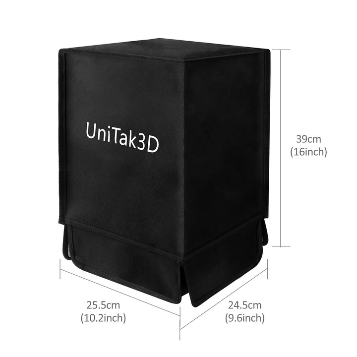 Photon Mono 2 Enclosure Resin Printer Blackout Cover Tent Compatible with Anycubic Photon Mono 2/Photon S/Photon Mono SE/Wash and Cure 2.0/Mars 2 Pro/LD-002H LCD SLA 3D Printer 10.2x 9.6x16in