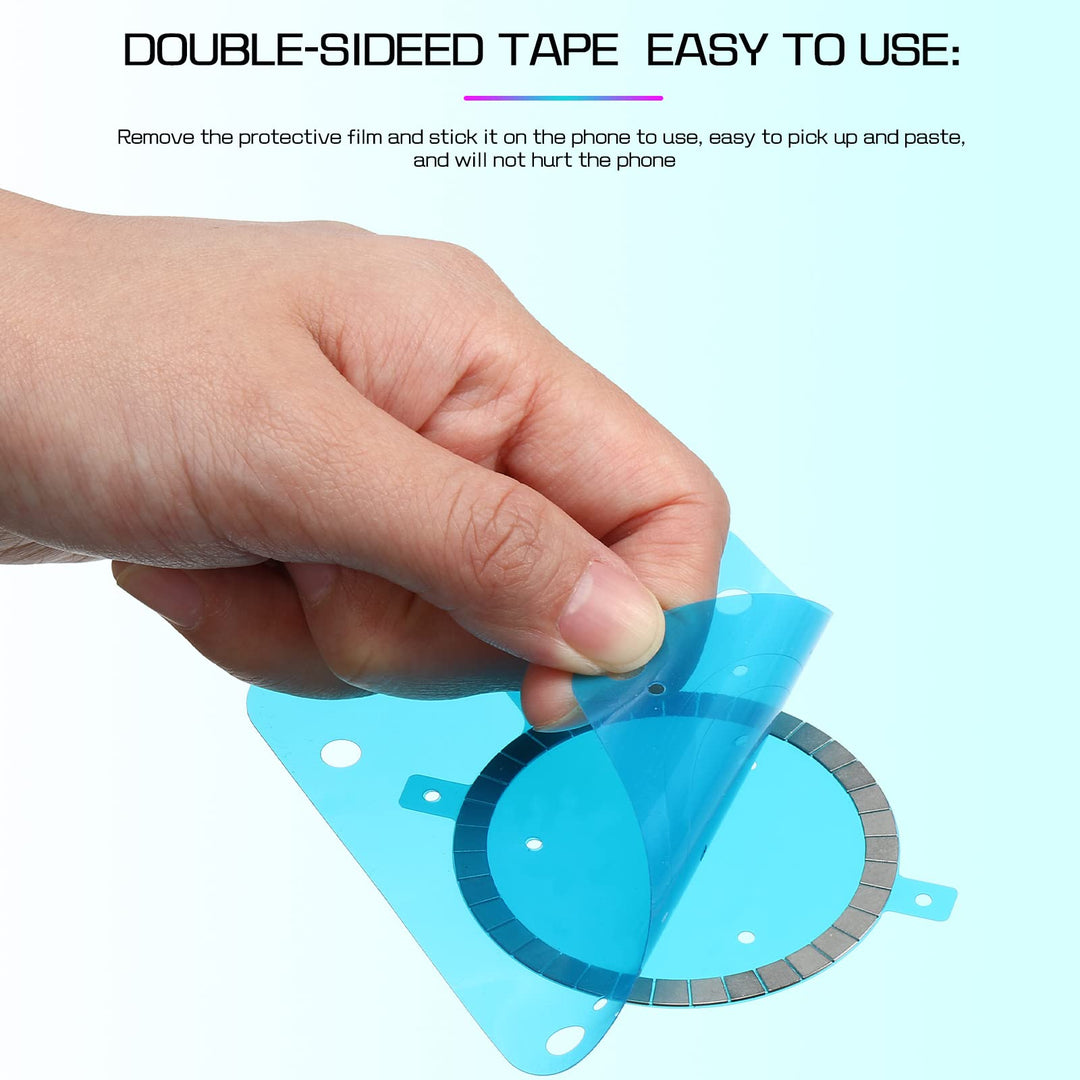3 Pieces Magnet Sticker Circle Magnetic Ring Sticker Wireless Charging Phone Case Compatible with iPhone 12 Pro Max 12 Mini 11 Xs Xr 8 Mobile Phone Case