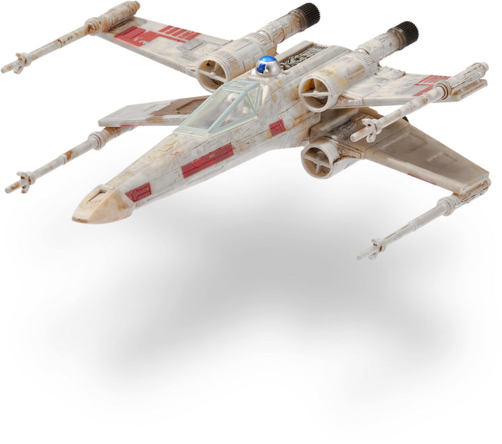 5-Inch X-Wing Starfighter Vehicle with Luke Skywalker & R2-D2 Micro Figures