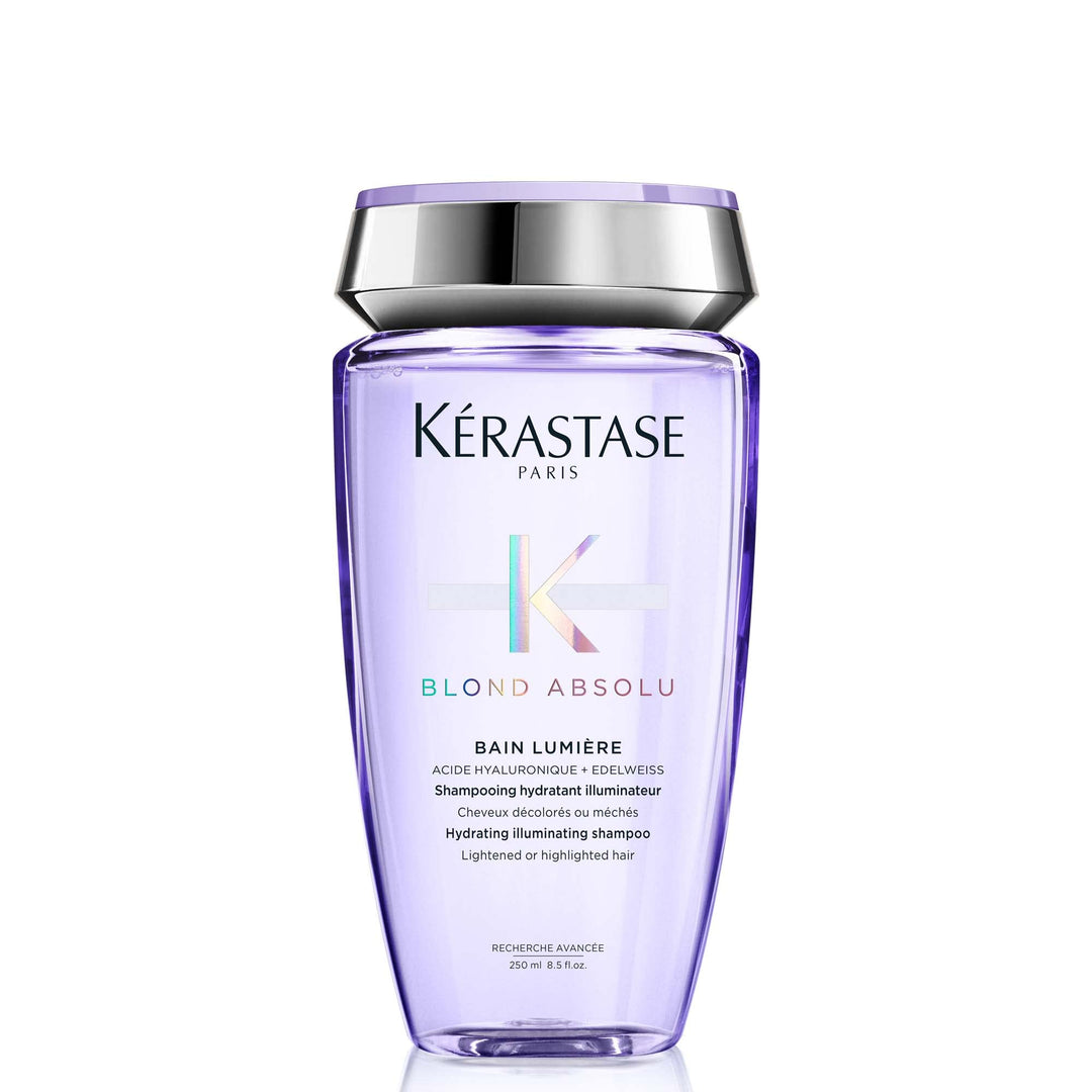 Kerastase Blond Absolu Lumière Illuminating Shampoo | For Lightened Highlighted and Damaged Hair | Nourishes and Illuminates | Adds Softness & Shine | Strengthens Damaged Hair | With Hyaluronic Acid