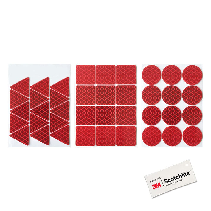 3M Reflective Stickers for Outdoor Use - Waterproof Stickers for Cars, Motorcycles, Helmets - Made with 3M Diamond Grade Reflective Material