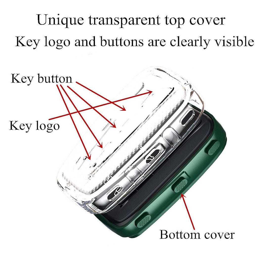TPU car Key fob Cover for Toyota 2018-2021 Camry RAV4 Highlander Avalon C-HR Prius Corolla GT86 Remote Keychain Accessories Black case