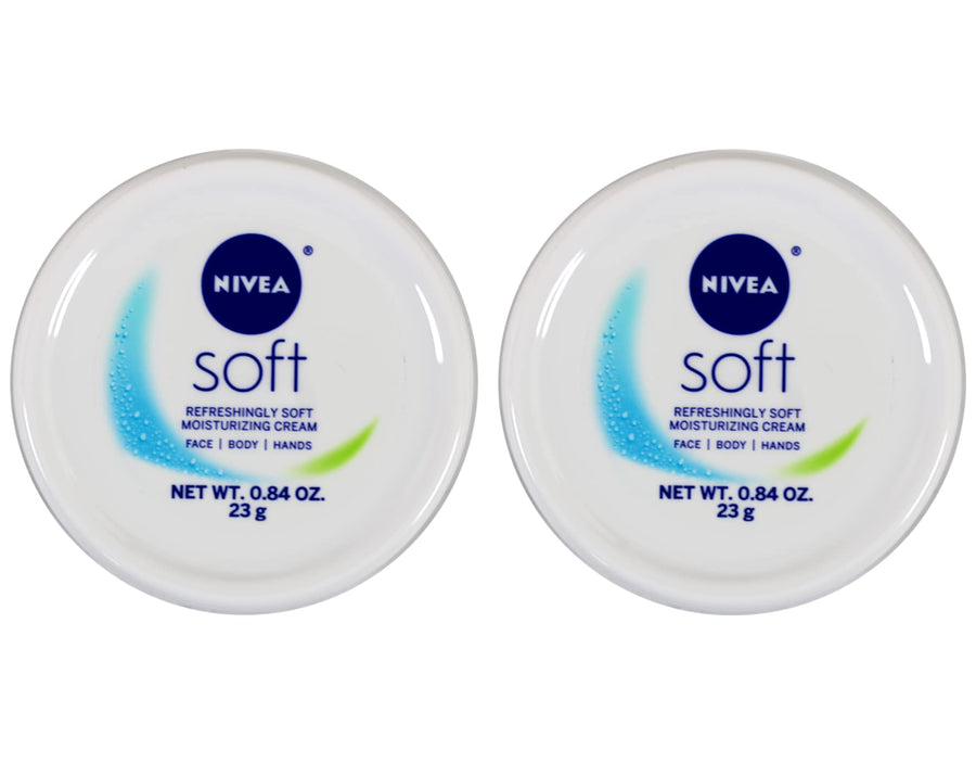 Nivea Oil Soft Refreshingly Soft Moisturizing Cream , 84 Oz (2 Pack)