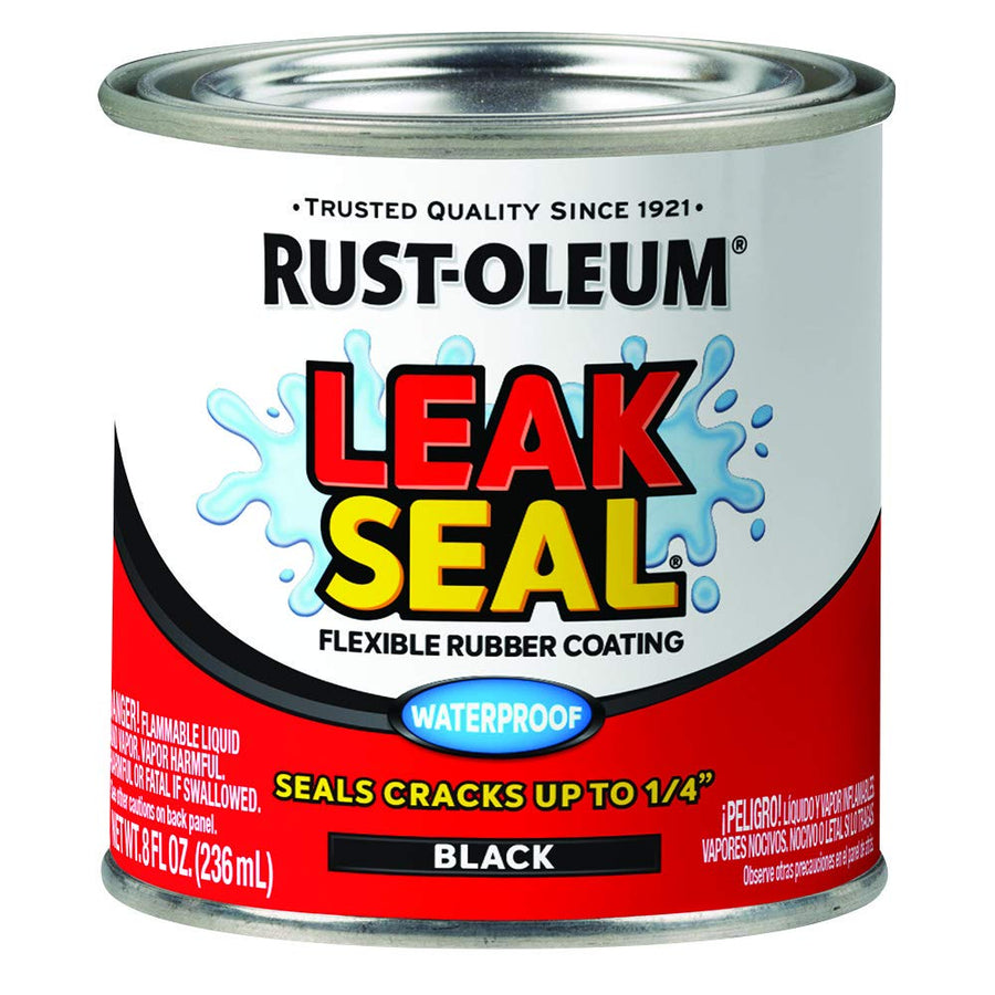 275116 LeakSeal Flexible Rubber Coating, 30 oz, Crystal Clear