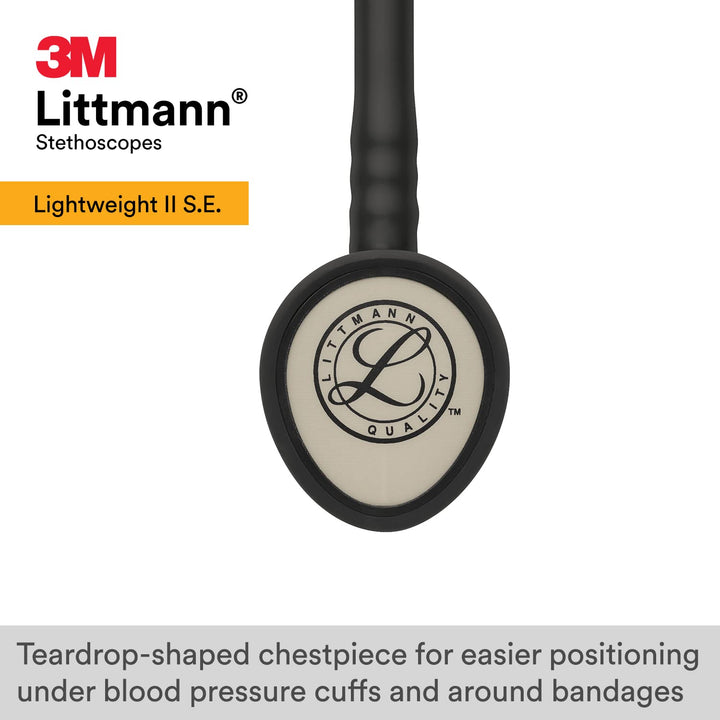 Lightweight II S.E. Stethoscope, 2450, 28 Black Tube