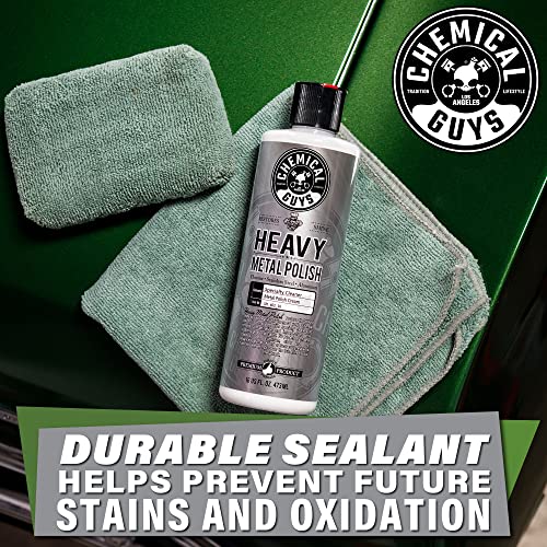 SPI_402_16, Heavy Metal Polish Restorer and Protectant, (Safe for Cars, Trucks, SUVs, RVs, Motorcycles, and More) 16 fl oz