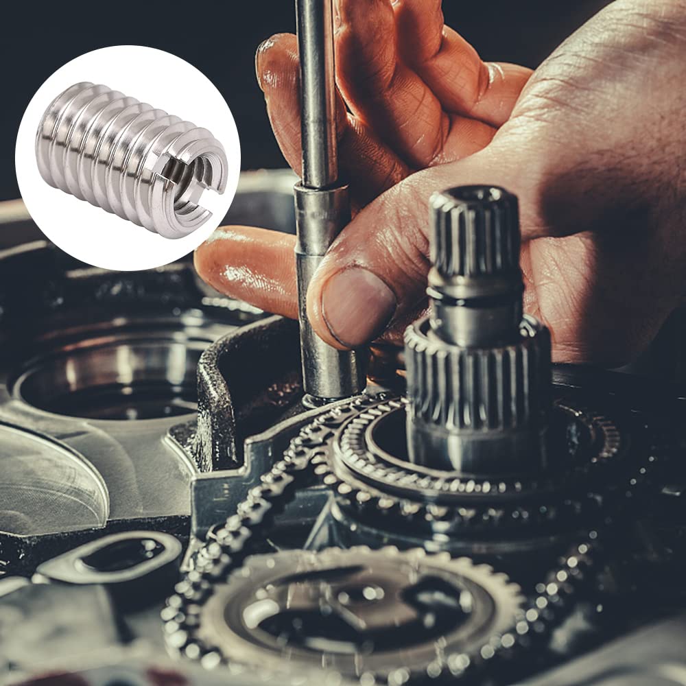 10PCS Thread ADAPTERS M8 8MM Male to M6 6MM Female Threaded Reducers Stainless Steel Fastener Accessory
