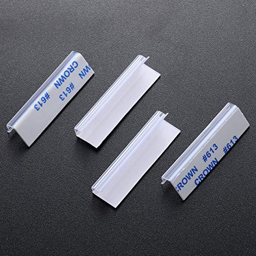 80 Pieces Earring Card Adapter Adhesive Lip Hanger Self-adhesive Lip Adapter for Women Earring Necklace Card Display (1.5 x 0.5 Inch)